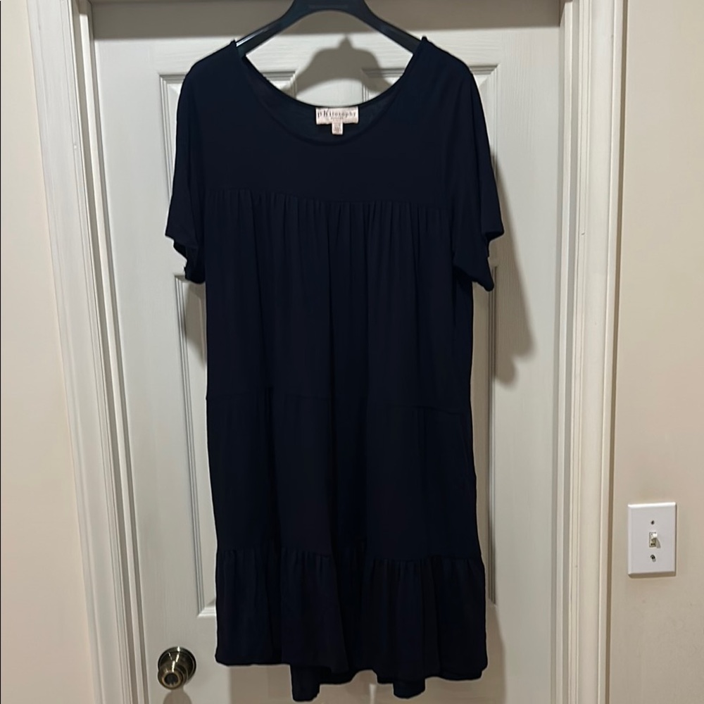 Philosophy Navy Blue Dress
